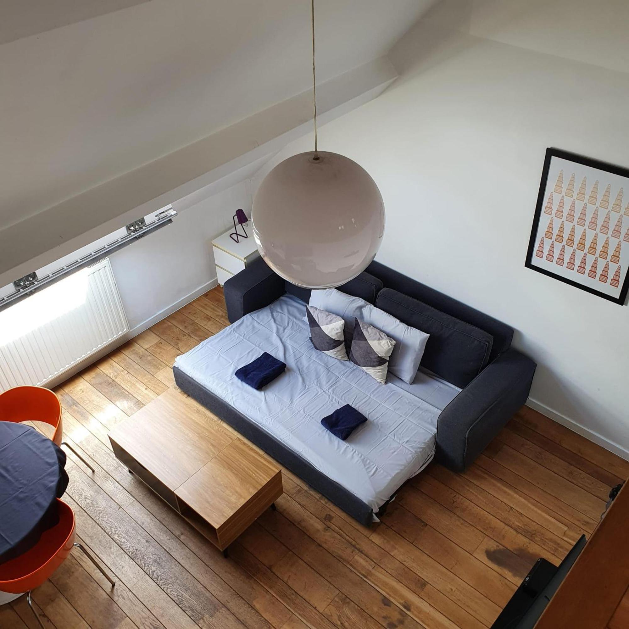 Penthouse Duplex Cosy 2 Chambres Au Coeur De Bruxelles Dış mekan fotoğraf
